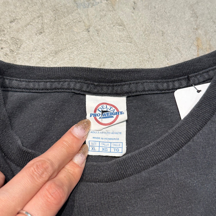 古着 USAVINTAGE/ テキストプリントTシャツ/ サイズXL