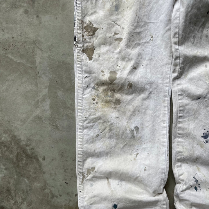 古着 Dickies×SHERWIN WILLIAMS/ディッキーズ× シャーウィン・ウィリアムズ/ ペインターパンツ / 企業ロゴ/ 実寸サイズ36×34