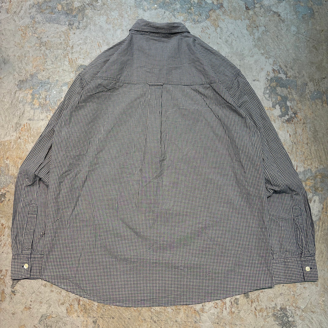 古着 CHAPS/チャップス/ボタンダウン半袖シャツ/チェック/サイズXL相当