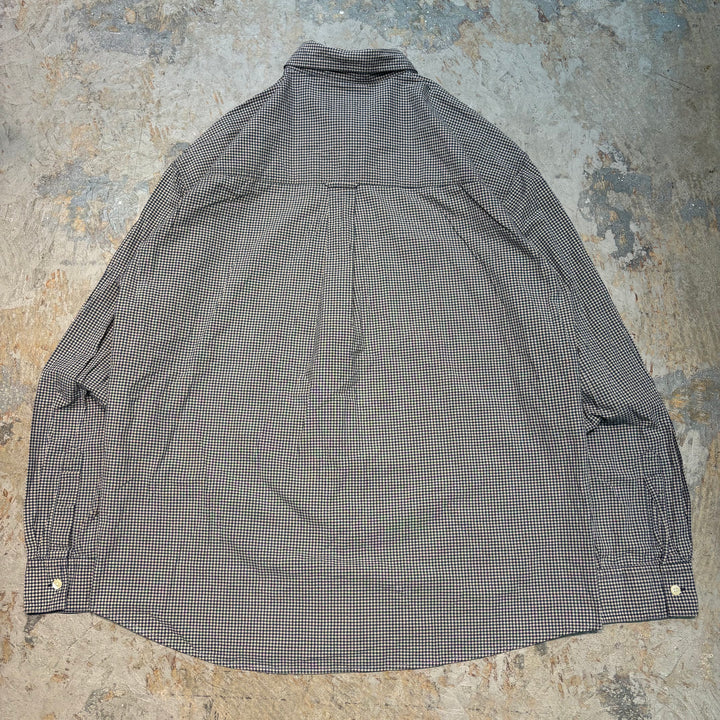 古着 CHAPS/チャップス/ボタンダウン半袖シャツ/チェック/サイズXL相当