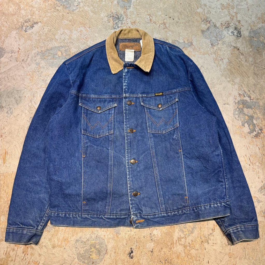 Wrangler デニムジャケット　裏地ブランケット　 コーデュロイ襟 F2582463-EFED-42A7-ABEA-