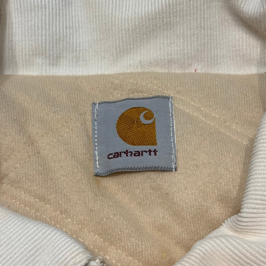 古着 Carhartt/ カーハート/ サンタフェジャケット/ ダック地/ 裏地キルティング/ 襟コーデュロイ/ サイズXL相当