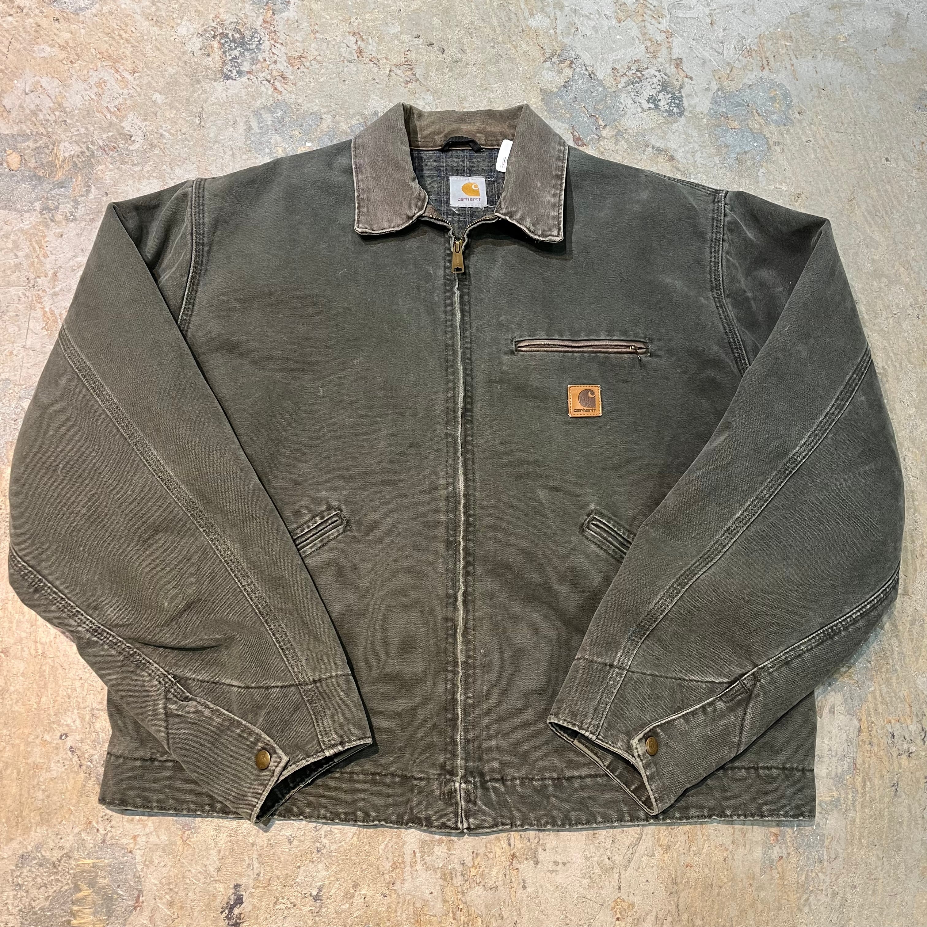 ダックジャケット　古着 carhartt - 古着 00年代 カーハート Carhartt ダックワーク