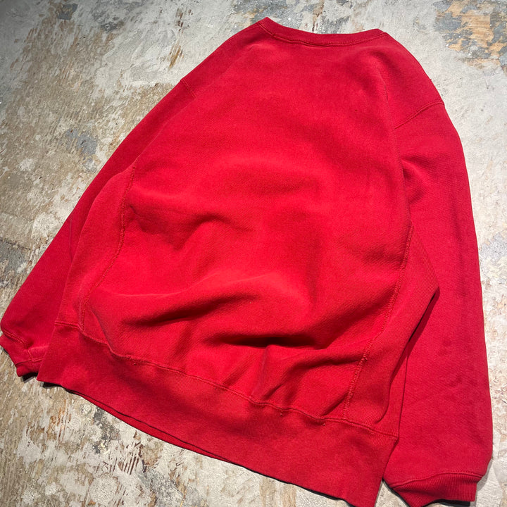 #1911 Old clothes 90's Lee/Lee Crewneck sweat/College logo/reverse weave/MADE IN USA/CITY HIGH/Size XL