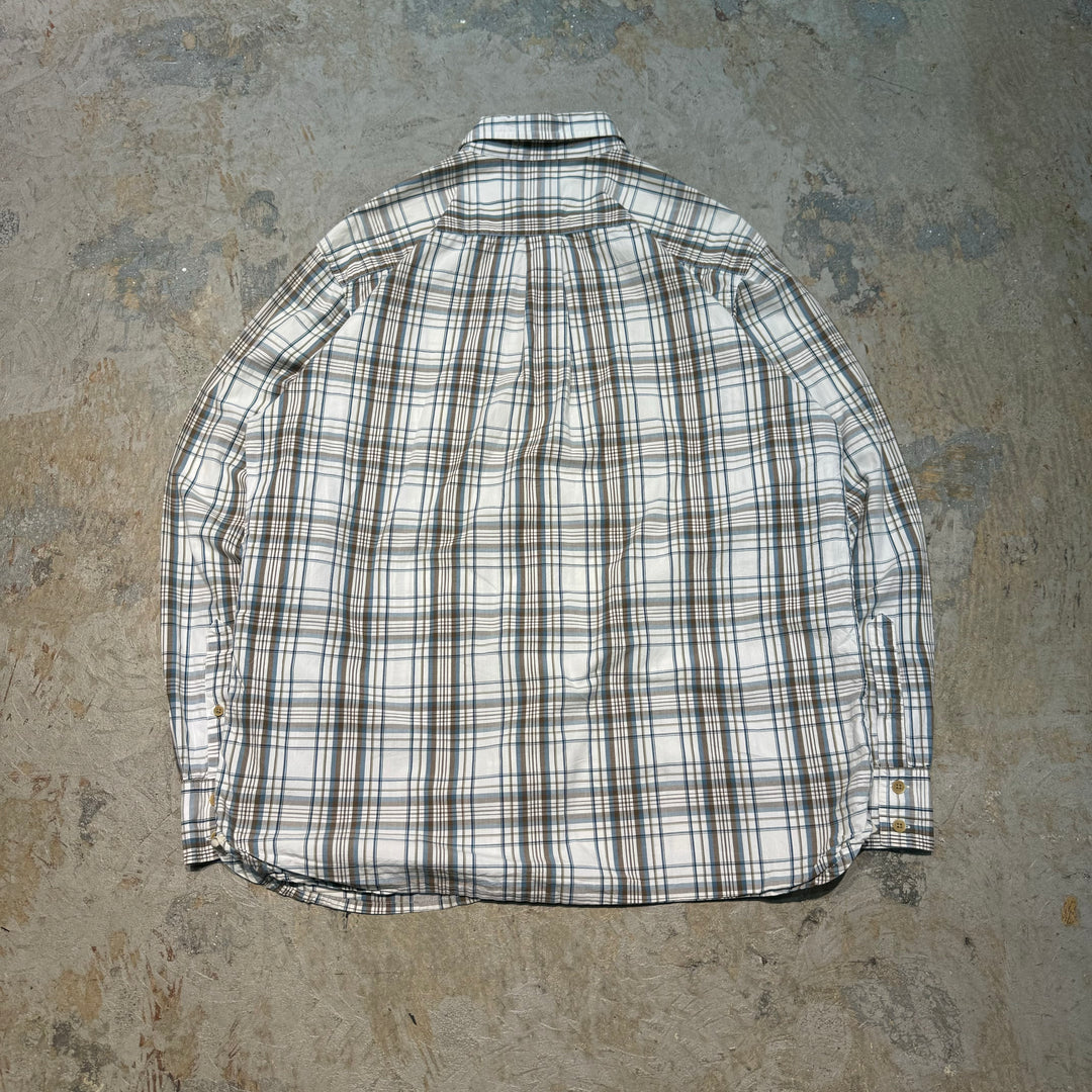 古着 TIMBERLAND/ ティンバーランド/ 長袖シャツ/ チェック柄/ サイズL