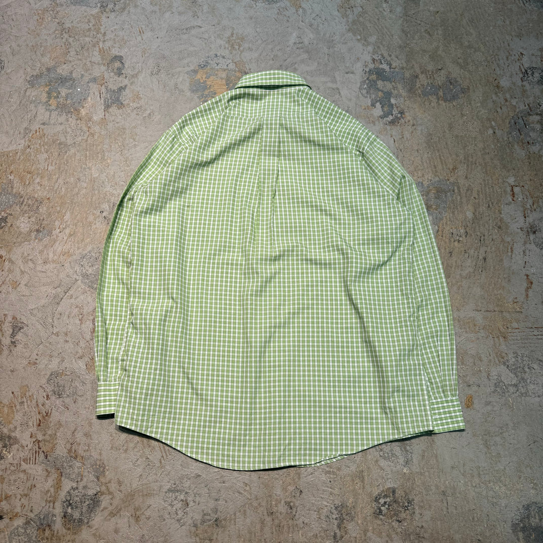古着 L.L.Bean/ エルエルビーン/ ボタンダウン長袖シャツ/ チェック柄/ サイズM