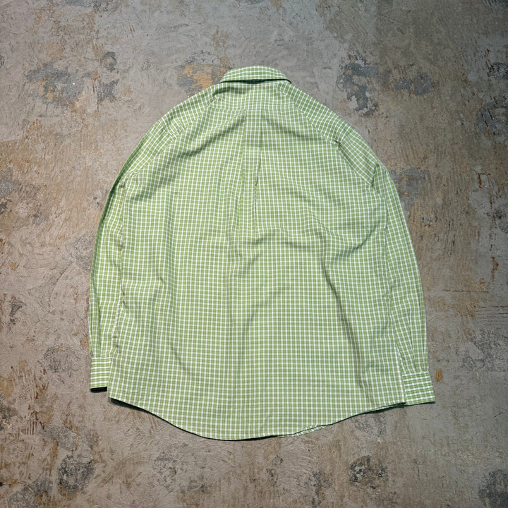 古着 L.L.Bean/ エルエルビーン/ ボタンダウン長袖シャツ/ チェック柄/ サイズM