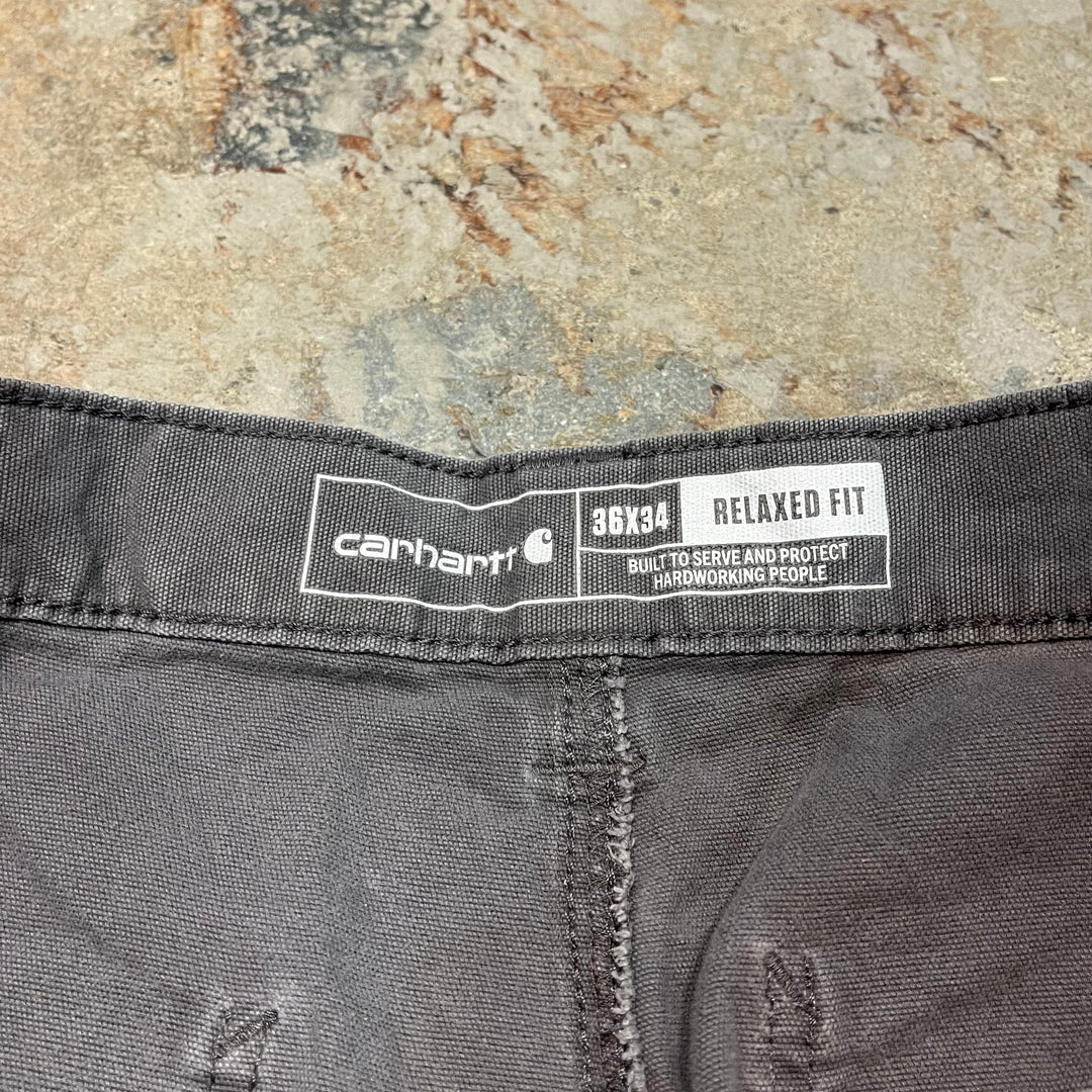 #4516 古着 Carhartt/カーハート/ Duck Painter Pants/ダック地 ペインターパンツ/102291 039/サイズ36×34