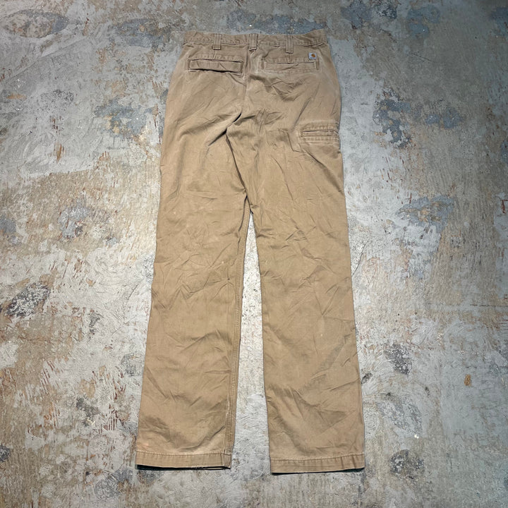 #4514 古着 Carhartt/カーハート/ Duck Painter Pants/ダック地 ペインターパンツ/100095-253/サイズ32×34