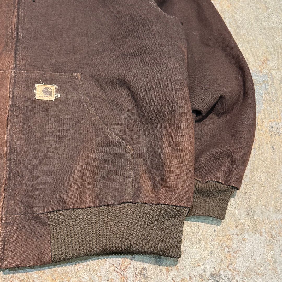 古着 carhartt/ カーハート/ アクティブジャケット/ 裏地キルティング/サイズXL