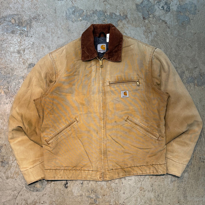미국에서 만든 중고 의류 Carhartt/ Carhartt/ Detroit Jacket/ Duck Fabric/ Blanket Lining/ Corduroy Collar/ Size M