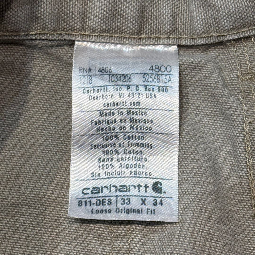 古着 Carhartt/カーハート/ダック地ペインターパンツ/実寸サイズ30×30