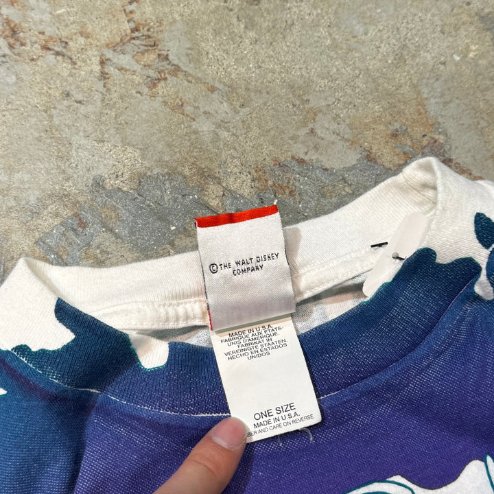 古着 USA製 90's Disney/ブリザード・ビーチ・ウォーター・パーク/アトラクション/シングルステッチTシャツ/サイズXL相当