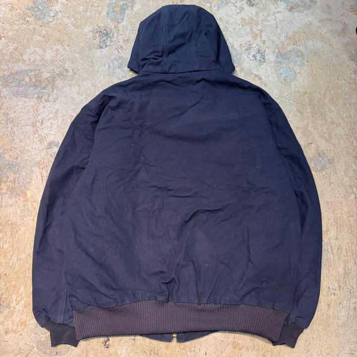 古着 Carhartt/ カーハート/ アクティブジャケット/ ダック地/ 裏地キルティング/ 企業ロゴ/ サイズL
