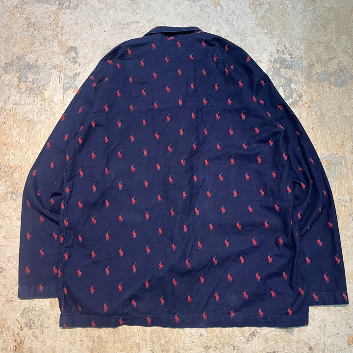 古着 Ralph Lauren/ ラルフ ローレン/ パジャマシャツ/長袖シャツ/ サイズL