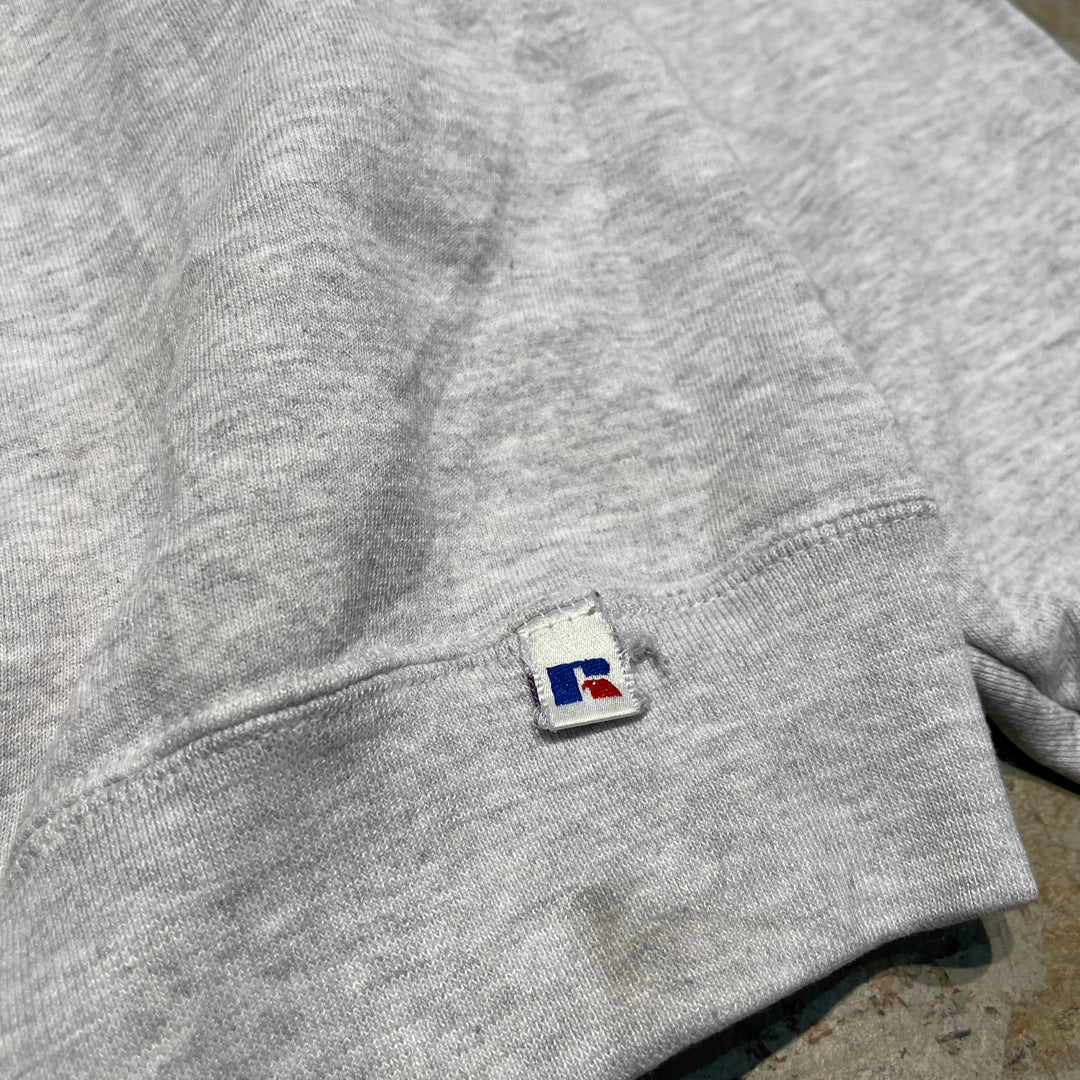 #3515 古着/Russell/ラッセル/Crewneck sweat/クルーネックスウェット/無地/MADE IN U.S.A/サイズL