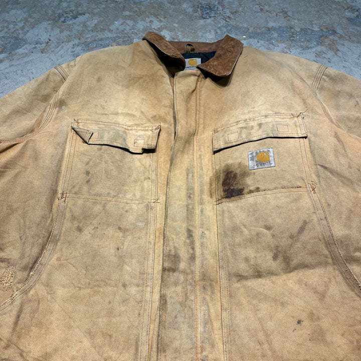 #3415 古着 Carhartt/カーハート/traditional coat/トラディショナルコート/サイズXL相当