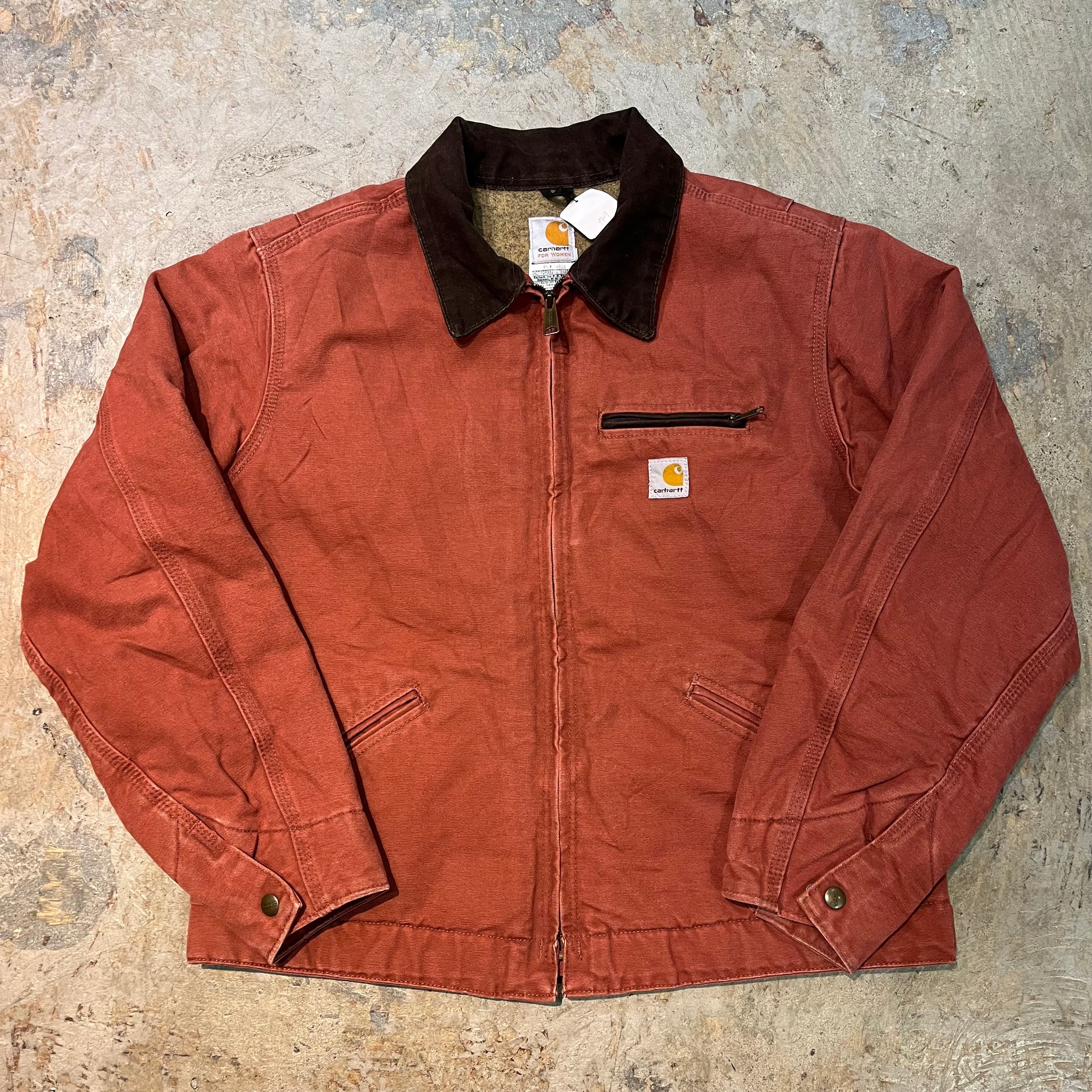【ダブルフェイス、シャツジャケット】carharttオーバーサイズ古着キャンバス CARHARTT WIP(カーハートダブリューアイピー) CHALK SHIRT JAC