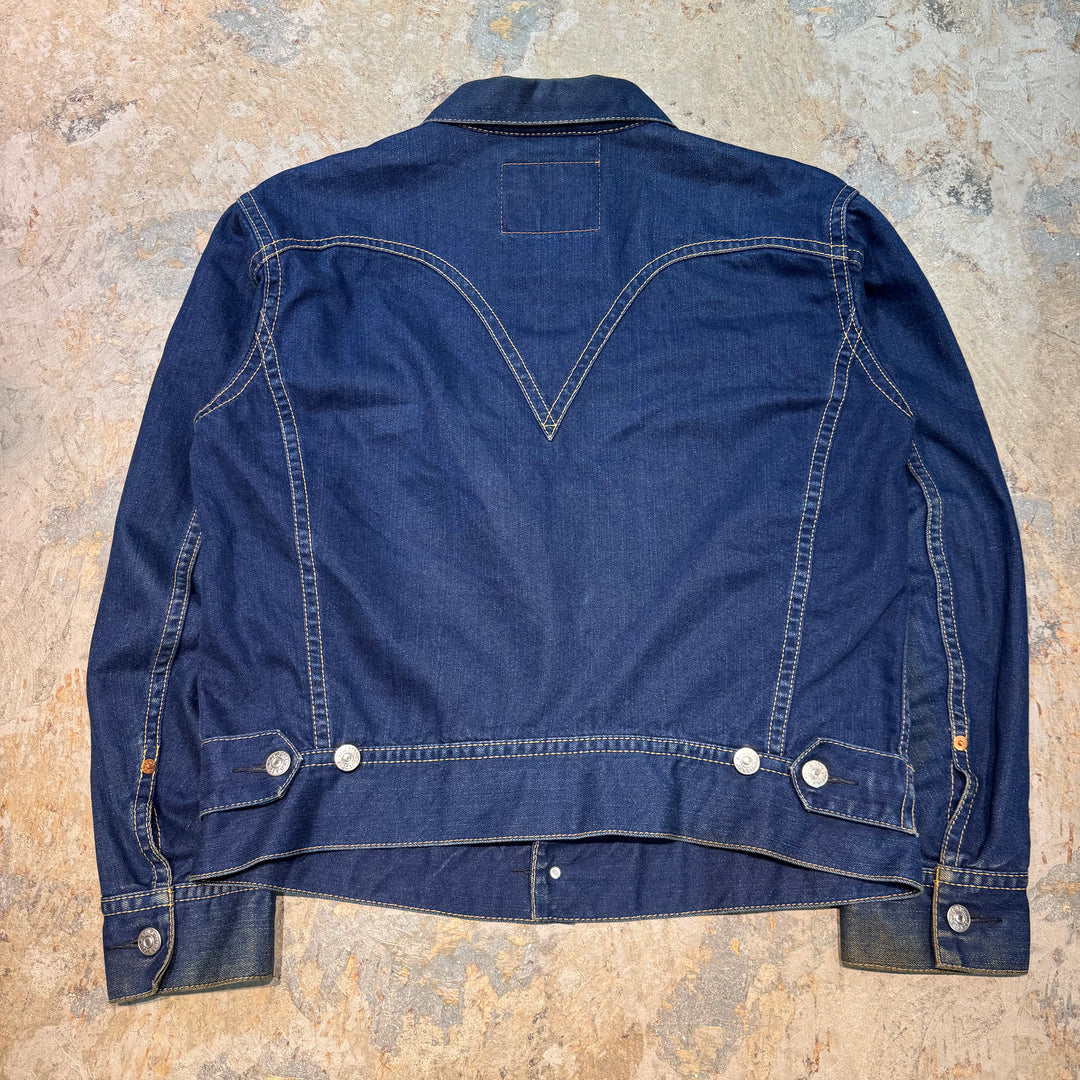 古着 90's Levi's/ リーバイス/ デニムジャケット/ Gジャン/デカタグ/サイズXL