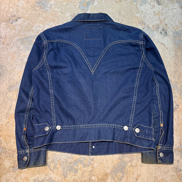 古着 90's Levi's/ リーバイス/ デニムジャケット/ Gジャン/デカタグ/サイズXL