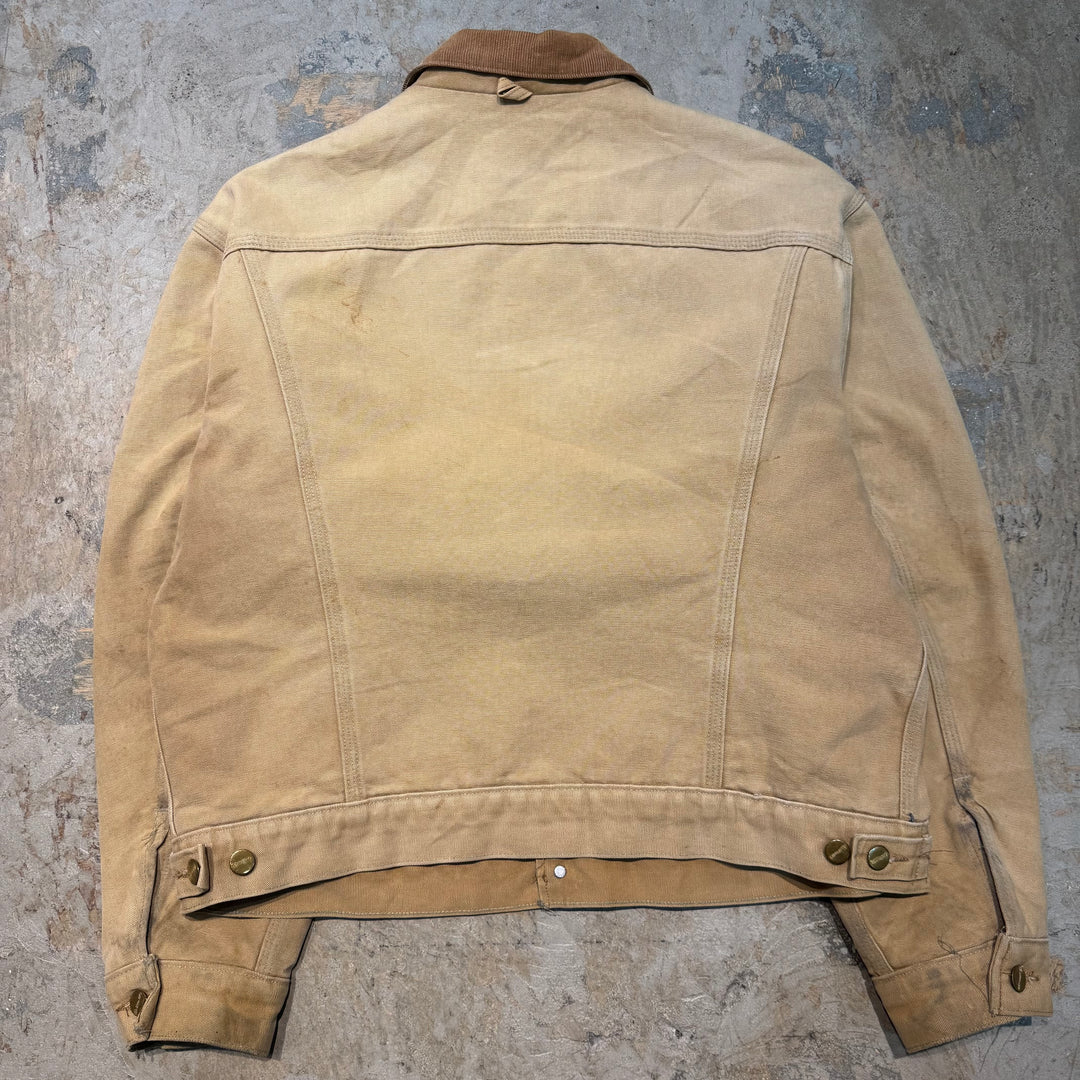 중고 의류 Carhartt/ 트래커 재킷/ 오리 패브릭/ 담요 늘어선/ Corduroy Collar/ Size S에 해당합니다.