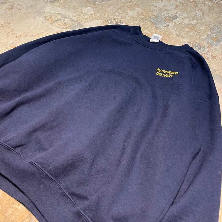 #1882 Old clothes/GILDAN/Crewneck sweat/Corporate logo/Size 2XL