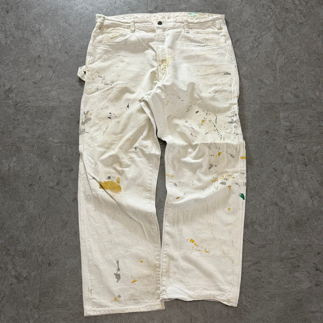 古着 Dickies ディッキーズ ペインターパンツ  実寸サイズ37×29