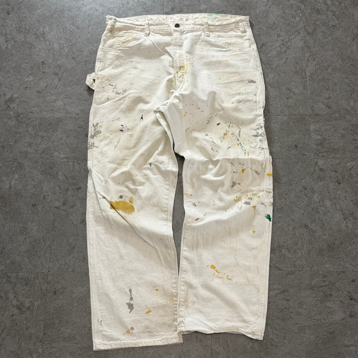 古着 Dickies ディッキーズ ペインターパンツ  実寸サイズ37×29