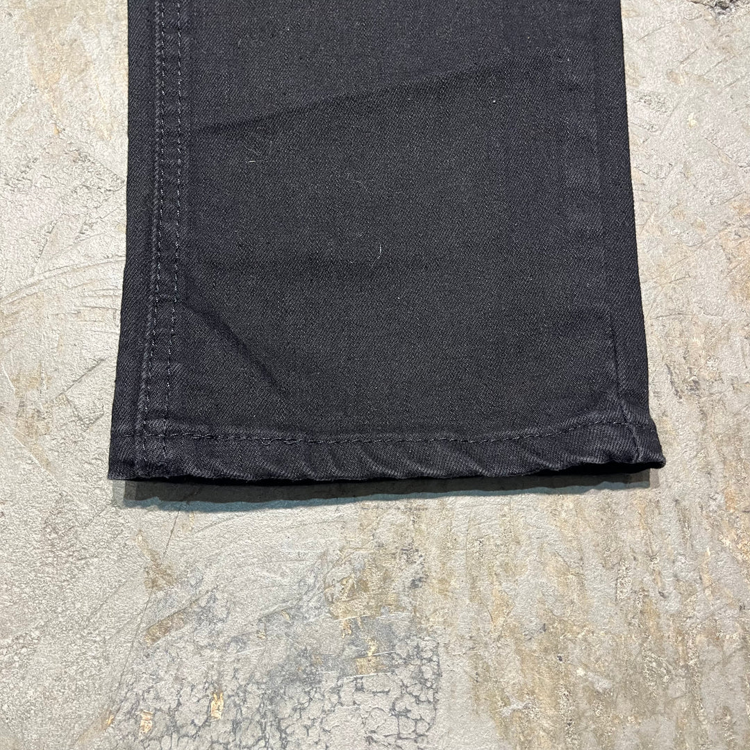 #4191 古着 Levi's/リーバイス/Black Denim Pants/ブラックデニムパンツ/黒タブ/551/サイズ36×34