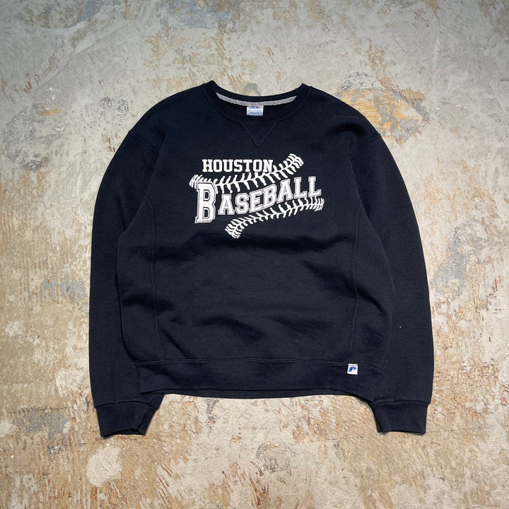 #2056 古着/Russell/ラッセル/Crewneck weat/クルーネックスウェット/カレッジロゴ/サイズM