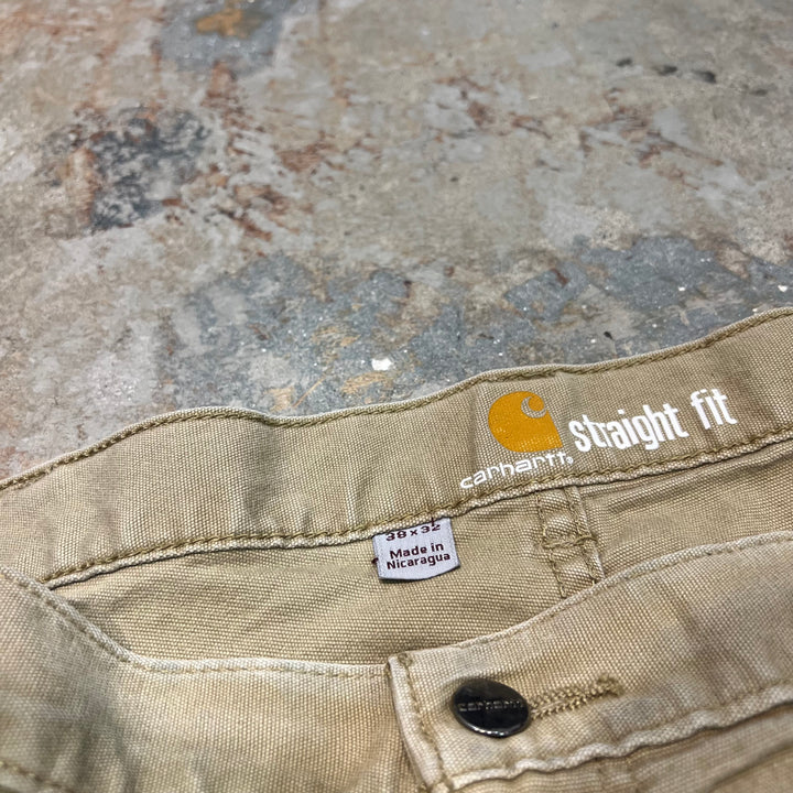 #4741 古着 Carhartt/カーハート/work Pants/ワークパンツ/サイズW38×32