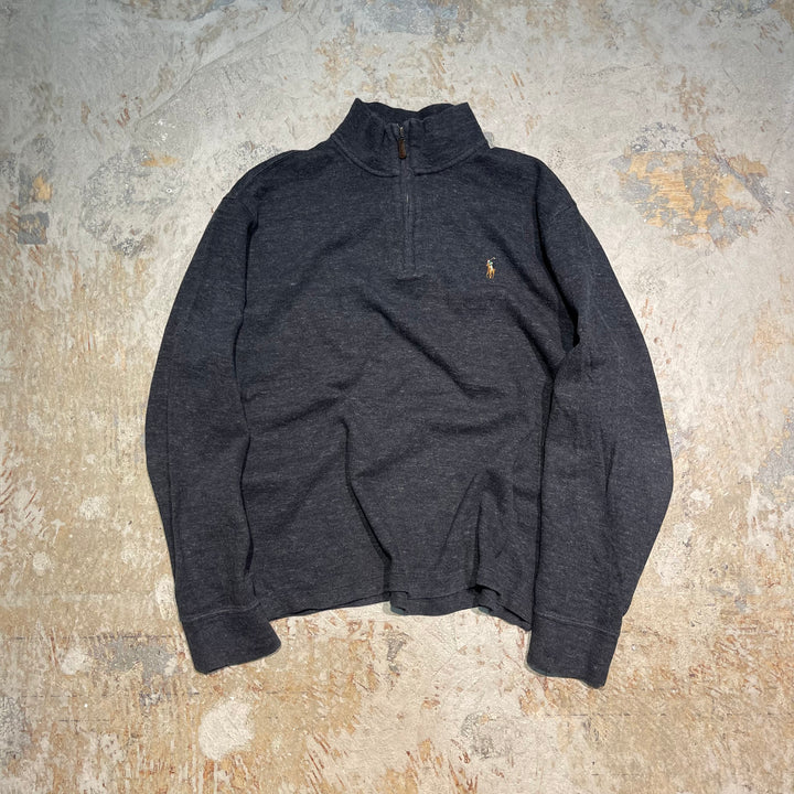 #3861 古着 POLO by Ralph Lauren/ポロバイラルフローレン/Half zip knit/ハーフジップニット/サイズM