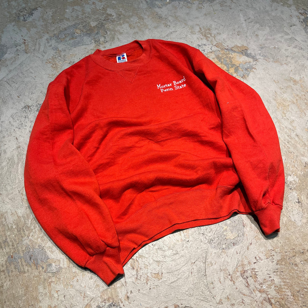 #3794 古着 Russell/ラッセル/Crew Neck Sweat Shirts/クルースウェット/Mortar Board penn State/MADE IN U.S.A/サイズL