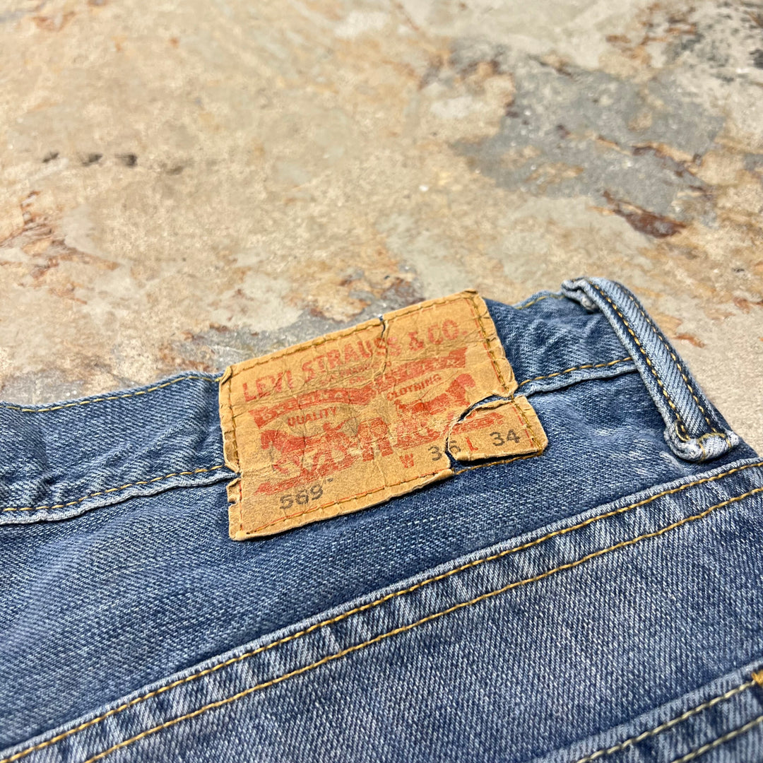 古着 Levi's/リーバイス/Denim Pants/デニムパンツ/569/実寸サイズ37×32