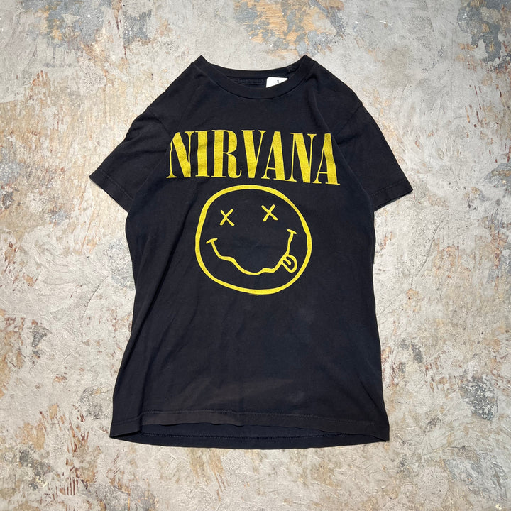 古着 NIRVANA/ニルヴァーナ/ロックバンド/プリントTシャツ/サイズM相当