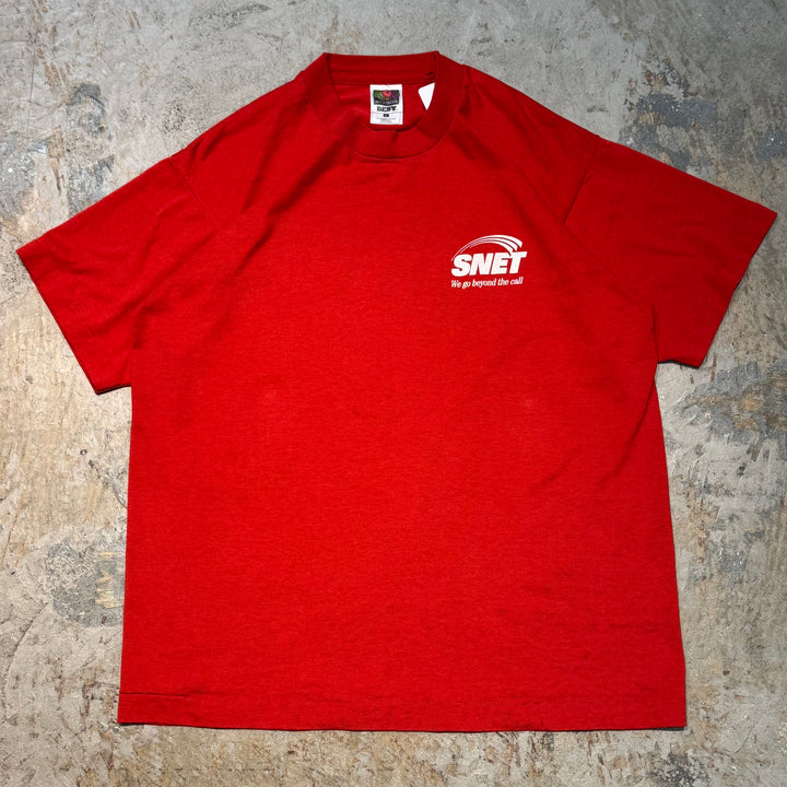 Used clothing FRUIT OF THE LOOM/ Fruit of the Room/ Printed T-shirt/ Single stitch/ Size L