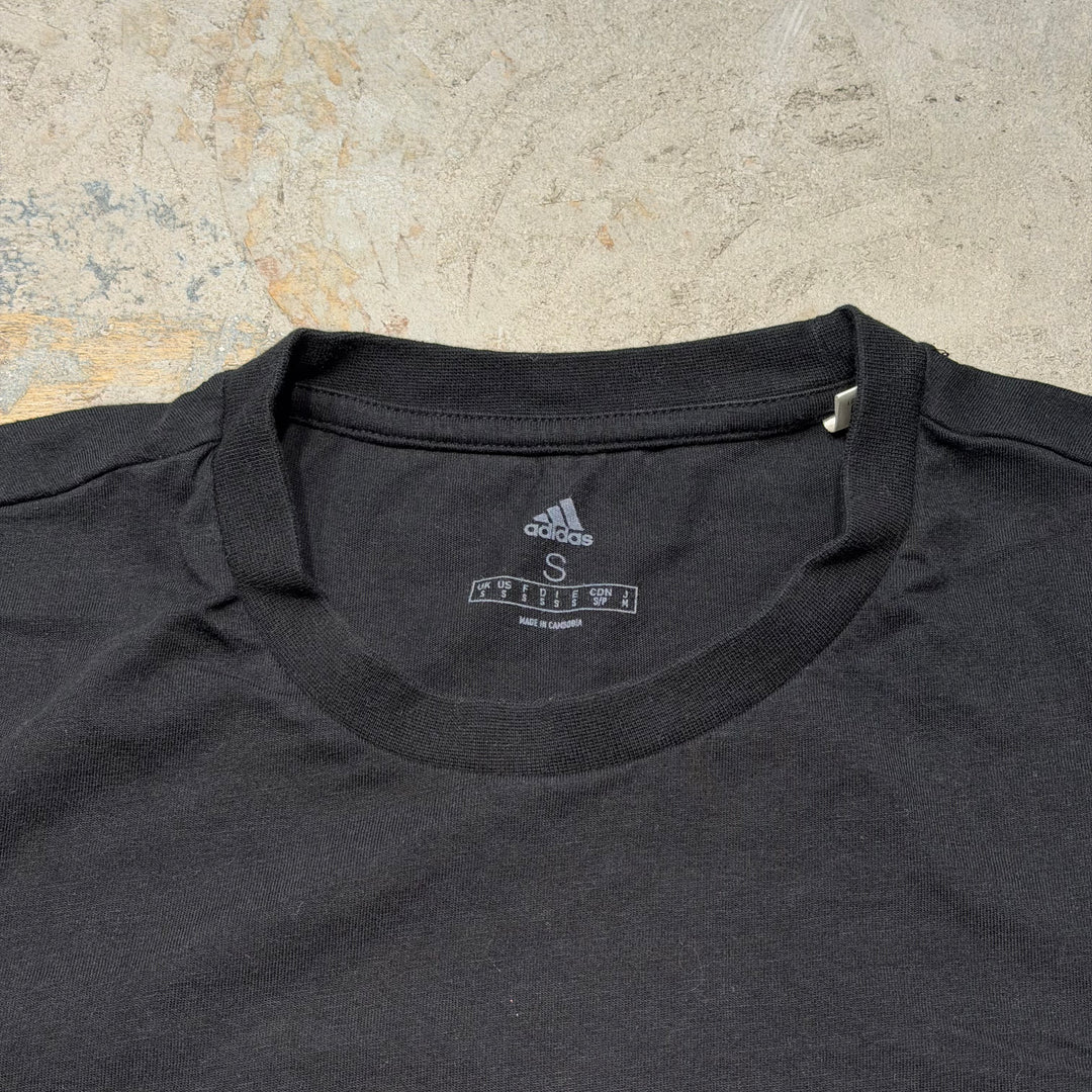 古着 adidas/ アディダス/ プリントTシャツ/ 刺繍/サイズS