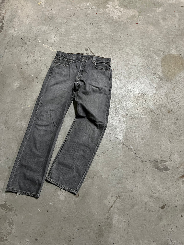 #MA20 古着 Levi's/リーバイス/Black Denim Pants/ブラックデニムパンツ/501/実寸サイズ34×32