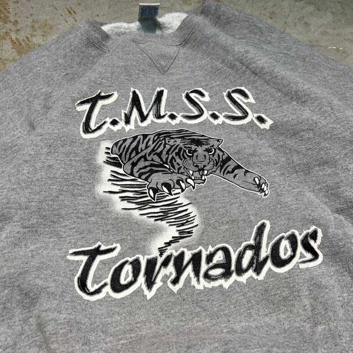 #3993 古着/Russell/ラッセル/Crewneck sweat/クルーネックスウェット/t.m.s.s.tornados/MADE IN U.S.A/サイズXXL