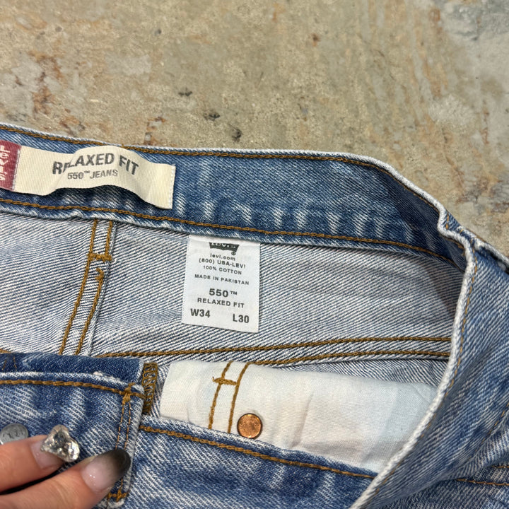 古着 Levi's/ リーバイス/ Denim Pants/デニムパンツ/ 550/ サイズ32×28