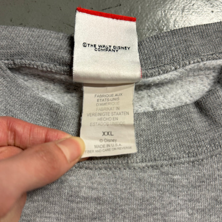 古着USA製 Disney/ディズニー/クルーネックスウェット/サイズXXL