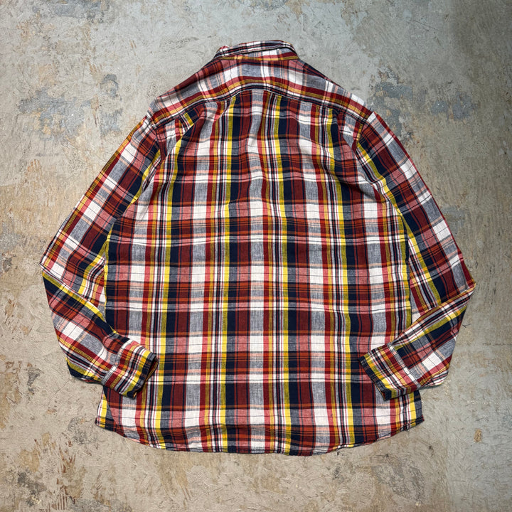 古着 GAP/ ギャップ/ 長袖シャツ/ チェック柄/ サイズXL
