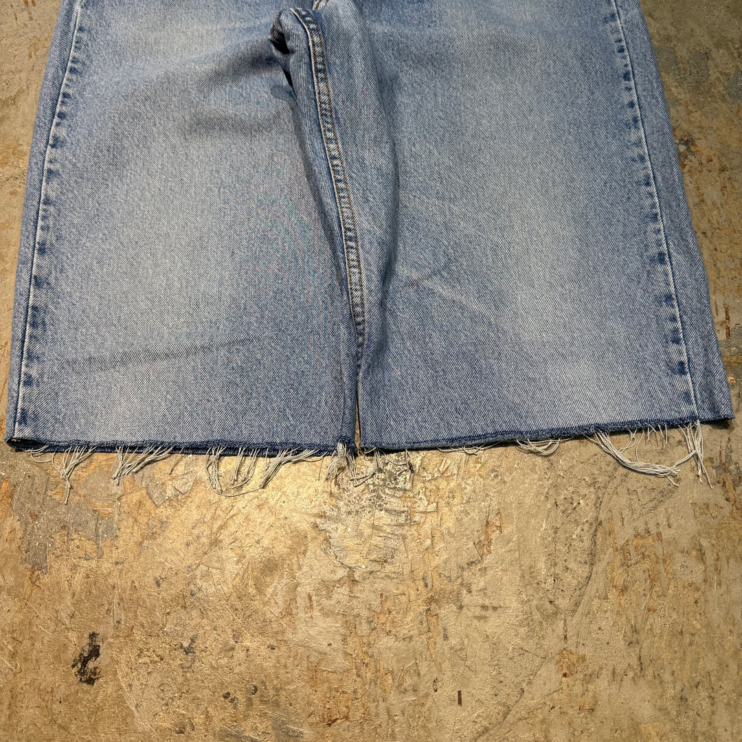 古着 Levi's 550 Customize Jorts/ リーバイス カスタマイズ ジョーツ/ Denim Pants/ デニムパンツ/ 実寸サイズ37