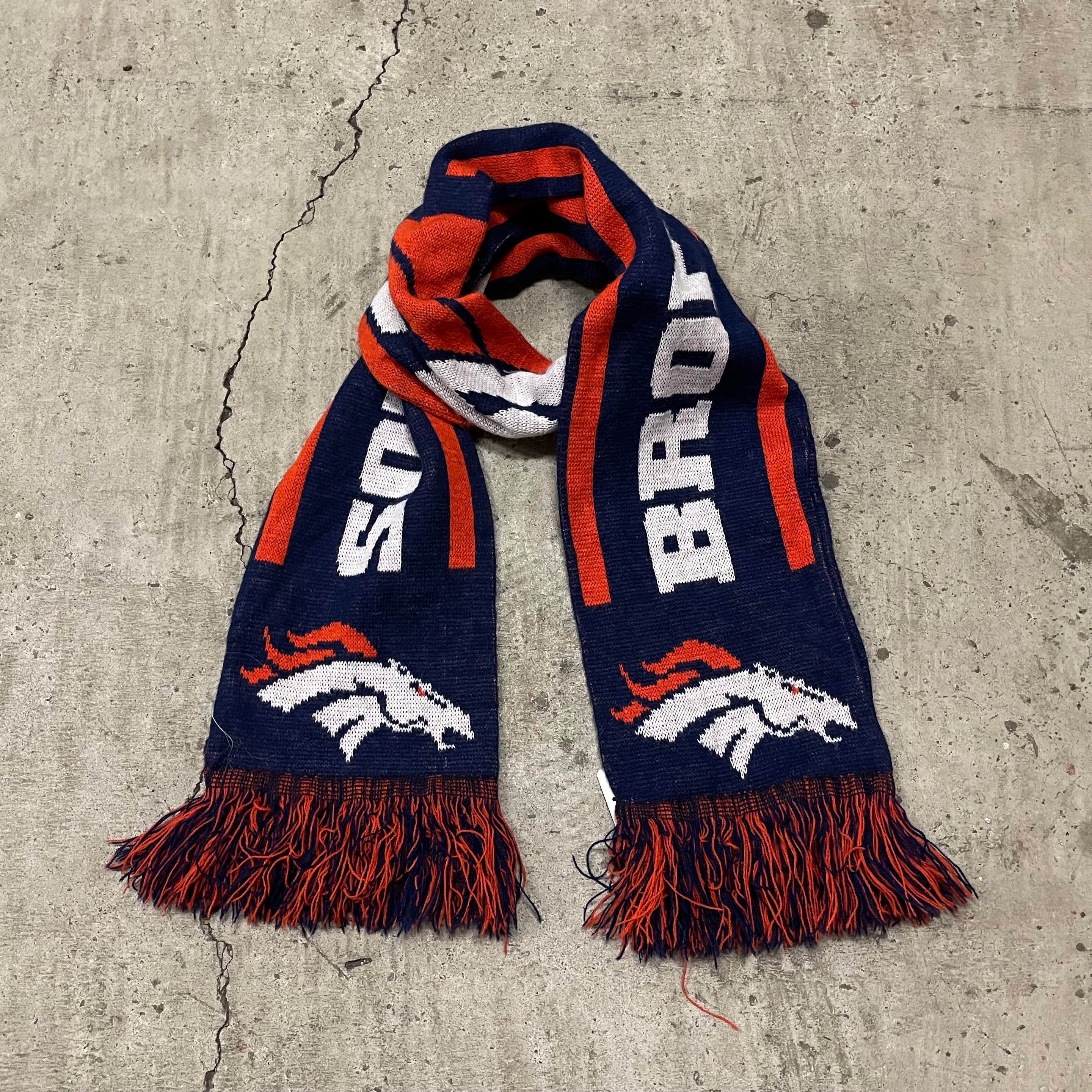 3069 古着 スポーツマフラー/DENVER BRONCOS/デンバー・ブロンコス