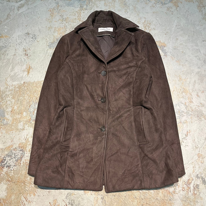 #3173 古着 Calvin Klein/カルバンクライン/front button Shearling Jacket/フロントボタンシアリングジャケット/サイズS