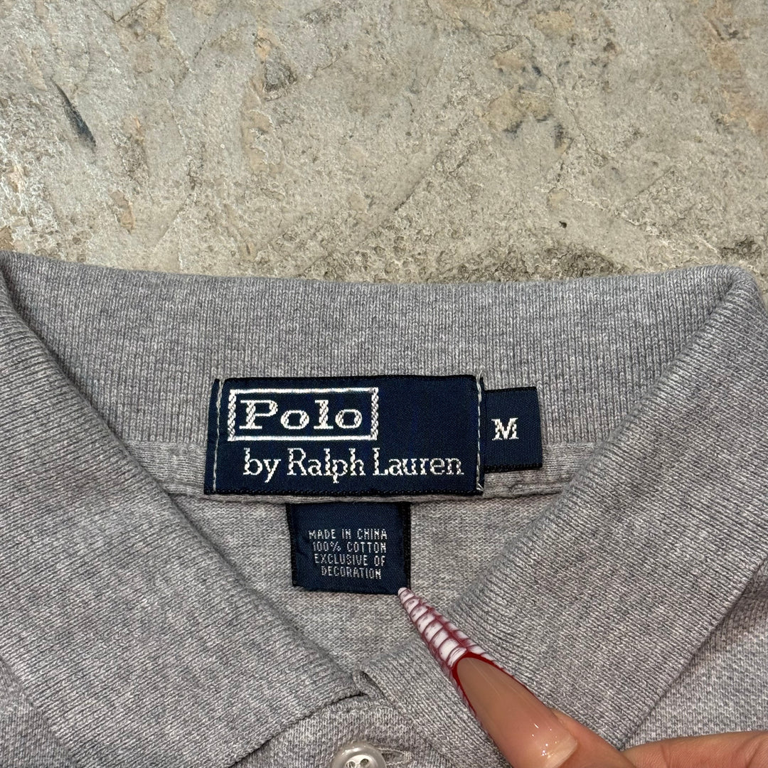 古着 polo by ralph lauren/ ポロ バイ ラルフローレン/ 半袖ポロシャツ/ サイズM