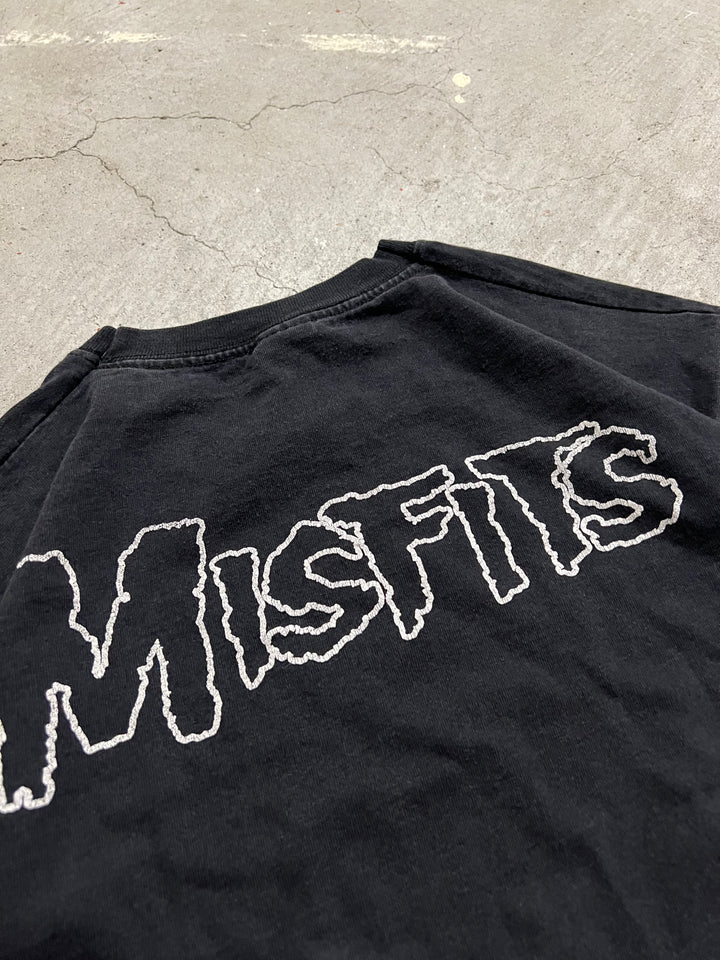 #MA54 古着 フルーツオブザルーム/MISFITS/ミスフィッツ/バンドTシャツ/プリント Tシャツ/サイズL