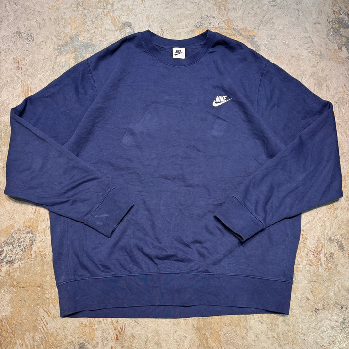 古着 NIKE/ ナイキ/ クルーネックスウェット/ ワンポイント/ 刺繍/ サイズXL