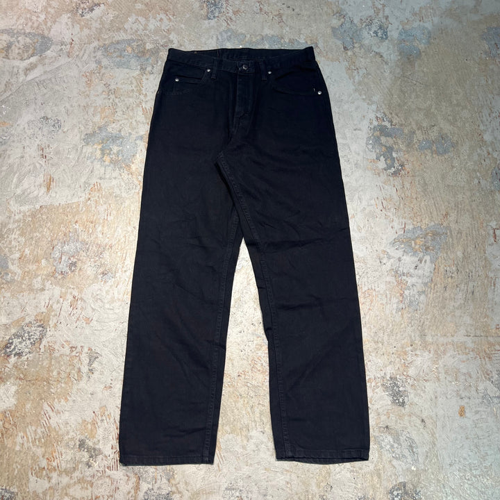 #4752 古着 Wrangler/ラングラー/Black Denim Pants/ブラックデニムパンツ/サイズ32×30