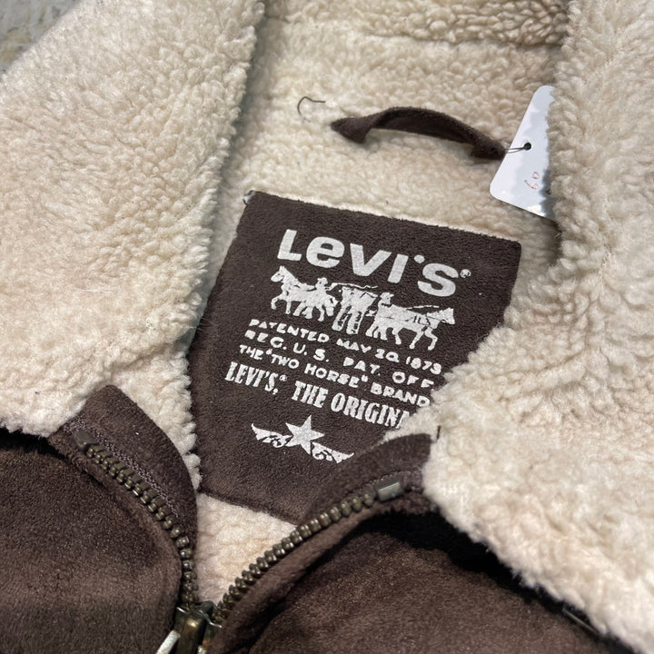 #3063 古着 LEVI'S/リーバイス SHEARLING JACKET/シェアリングジャケット/TRACKER/トラッカー/サイズS